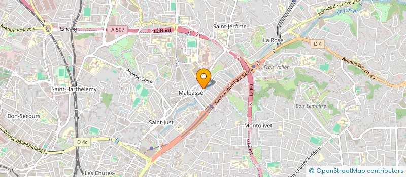 localisation de l'entreprise TOUPRIX à MARSEILLE