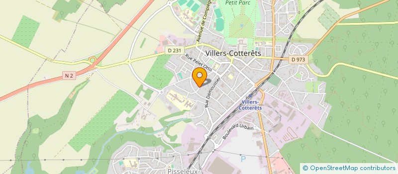 localisation de l'entreprise TOUQUES à VILLERS-COTTERETS