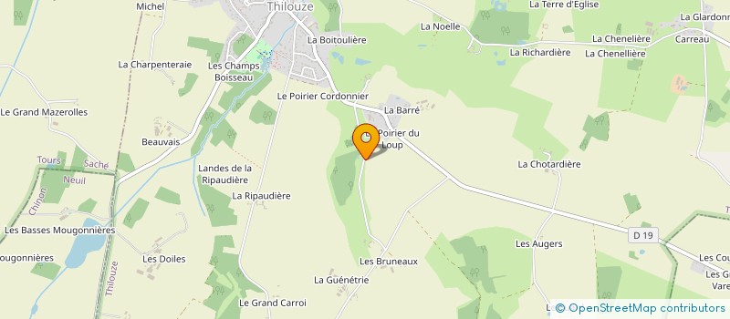 localisation de l'entreprise TOUR D'INDRE ET LOIRE A MOTO ANCIENNE (TILMA)  ARTANNES-SUR-INDRE