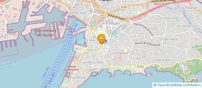 localisation de l'entreprise TOUR D IVOIRE à TOULON