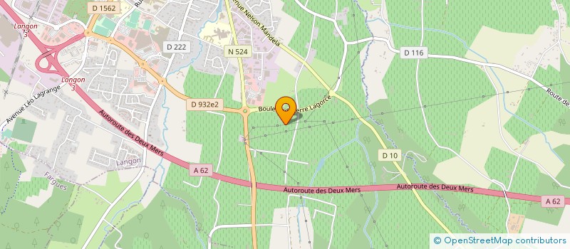 localisation de l'entreprise TOUR DE BOYRIN à LANGON