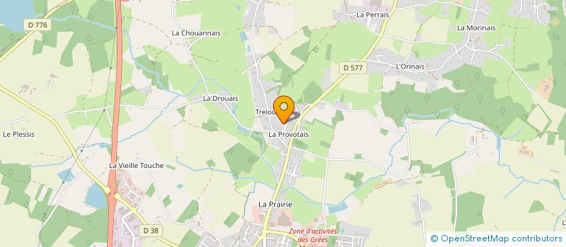 localisation de l'entreprise TOUR DE FRANCE POUR MILLE ET UN SOURIRES  GUICHEN