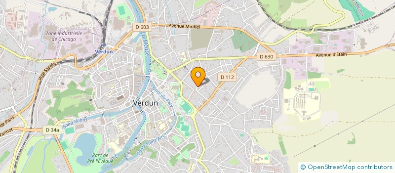 localisation de l'entreprise TOUR DE MEUSE à VERDUN