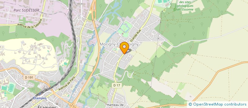 localisation de l'entreprise TOUR DE PAPIER  MORIGNY-CHAMPIGNY