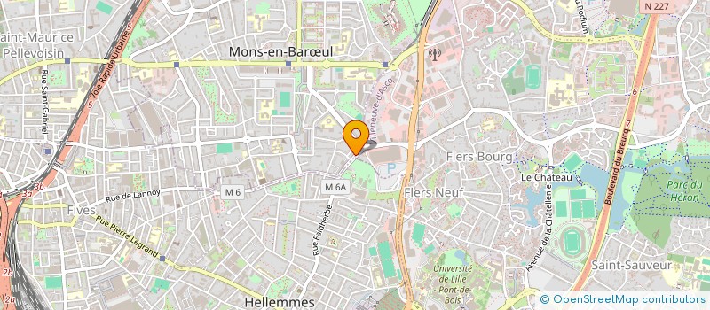 localisation de l'entreprise TOUR DE PISE  MONS-EN-BARUL