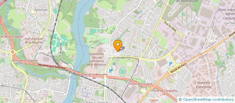 localisation de l'entreprise TOUR DE ROLE  NANTES