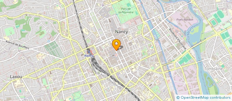 localisation de l'entreprise TOUR DE TABLE à NANCY