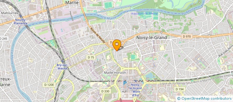 localisation de l'entreprise TOUR DE VEILLE  NOISY-LE-GRAND