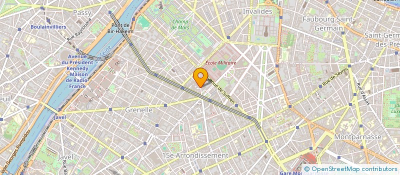 localisation de l'entreprise TOUR EIFFEL PERMIS à PARIS