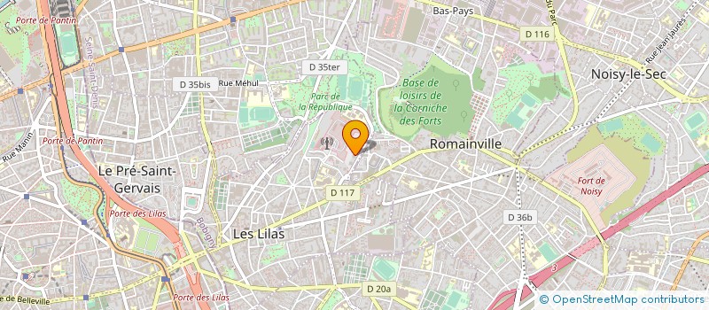 localisation de l'entreprise TOUR EIFFEL TAXI à LES LILAS