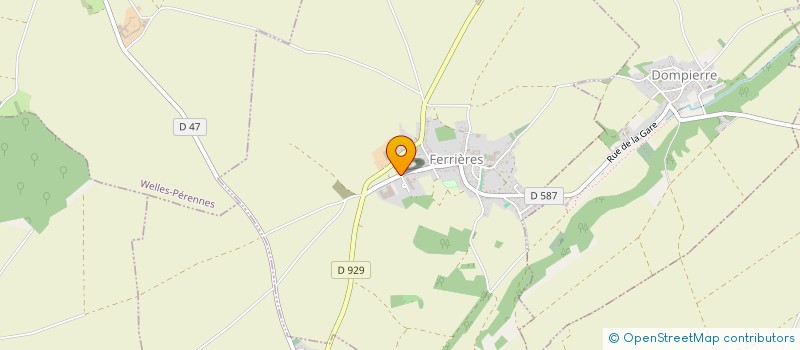 localisation de l'entreprise TOUR EQUIPEMENT à FERRIERES