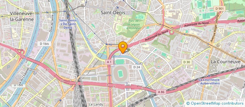 localisation de l'entreprise TOUR ETANCHE à SAINT-DENIS