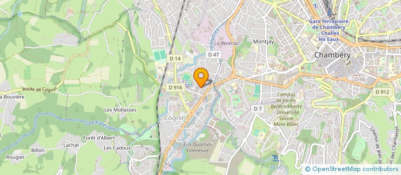 localisation de l'entreprise TOUR F  COGNIN