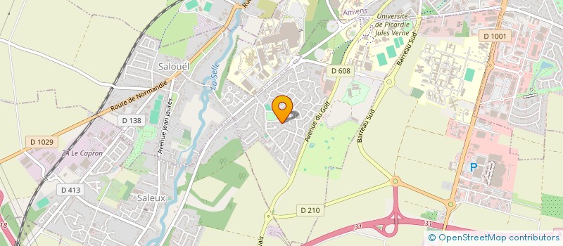 localisation de l'entreprise TOUR F.L.  SALOUEL