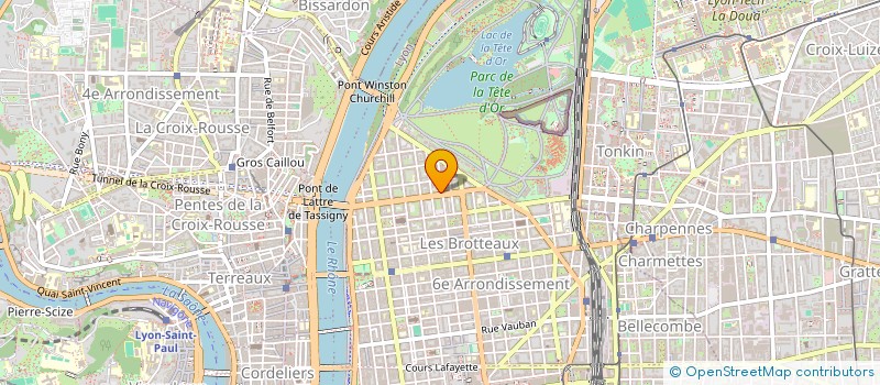 localisation de l'entreprise TOUR IVOIRE PROMOTION  LYON