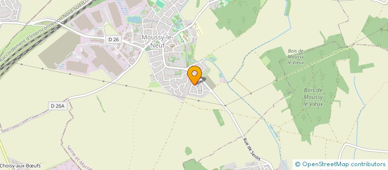 localisation de l'entreprise TOUR JUILLET  MOUSSY-LE-NEUF