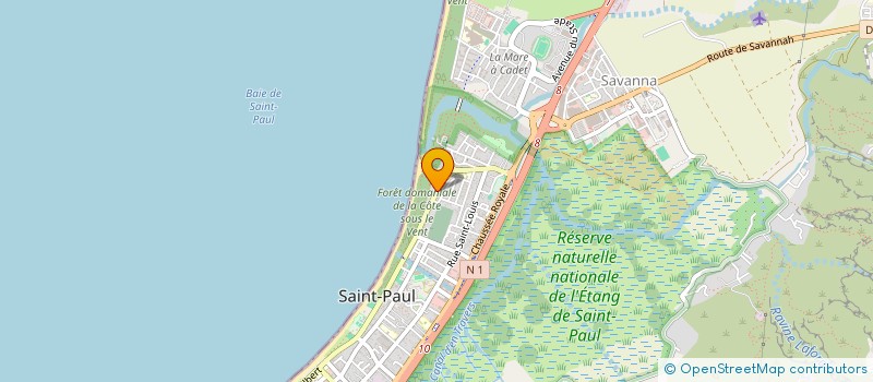 localisation de l'entreprise TOUR LETAN SIN POL à SAINT-PAUL