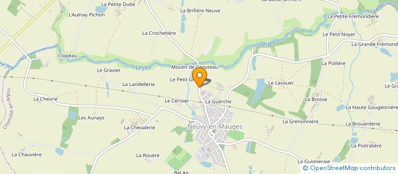 localisation de l'entreprise TOUR MECA à CHEMILLE-EN-ANJOU