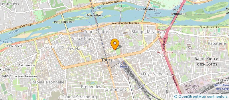 localisation de l'entreprise TOUR'N GESTION IMMOBILIERE 37  TOURS