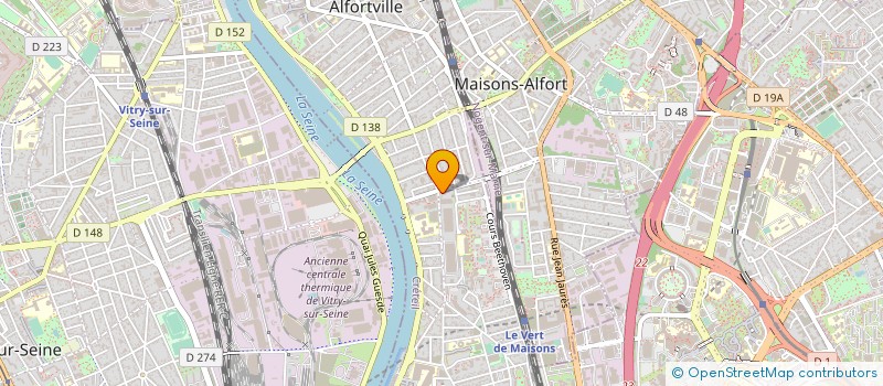 localisation de l'entreprise TOUR'N'SOL PROD  ALFORTVILLE