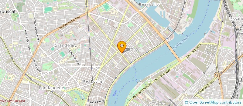 localisation de l'entreprise TOUR SERAN  BORDEAUX