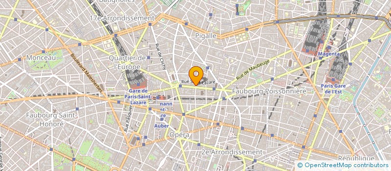 localisation de l'entreprise TOURAINE 9  PARIS