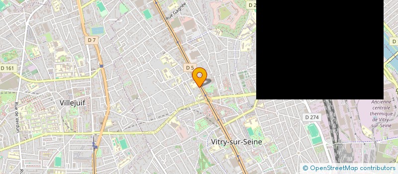 localisation de l'entreprise TOURAINE ACTIONS DEVELOPPEMENT à VITRY-SUR-SEINE