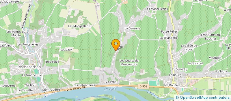 localisation de l'entreprise TOURAINE DES LYS  VOUVRAY