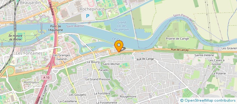 localisation de l'entreprise TOURAINE INVESTISSEMENT  SAINT-AVERTIN