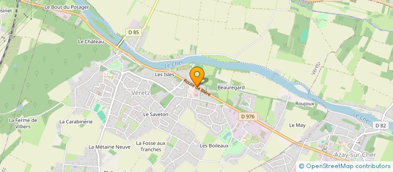 localisation de l'entreprise TOURAINE MACHINES OUTILS à AZAY-SUR-CHER