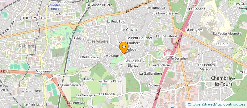 localisation de l'entreprise TOURAINE MACONNERIE CONSTRUCTION  CHAMBRAY-LES-TOURS