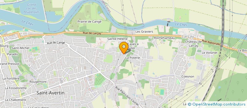 localisation de l'entreprise TOURAINE MONT BLANC IMMOBILIER  SAINT-AVERTIN