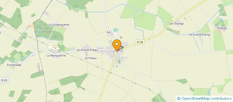 localisation de l'entreprise TOURAINE PAYSAGE CHAINE  FRANCUEIL