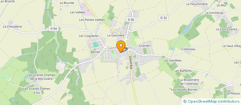 localisation de l'entreprise TOURAINE TECH à TOURS