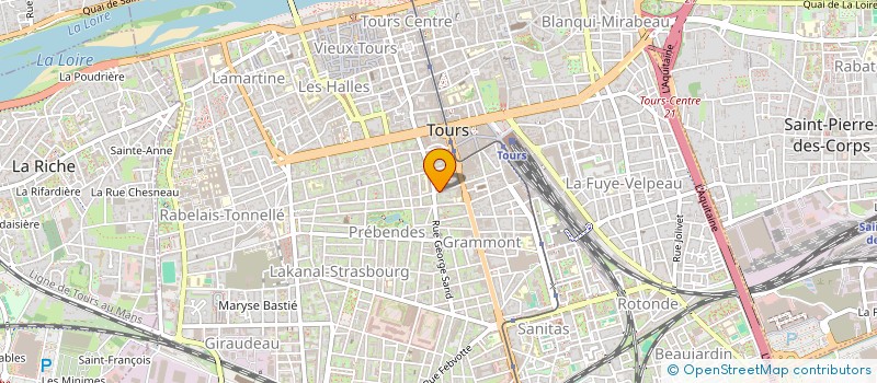 localisation de l'entreprise TOURAINE TERRE DE CULTURES à TOURS