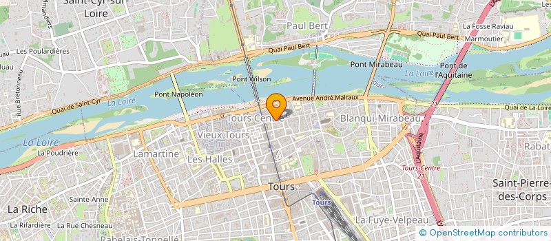 localisation de l'entreprise TOURAINE TIMBRE à TOURS