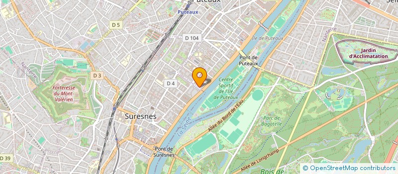 localisation de l'entreprise TOURAMA SARL  PUTEAUX