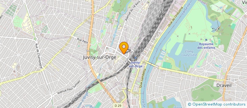 localisation de l'entreprise TOURAMAKHAN CONSULTING à JUVISY-SUR-ORGE