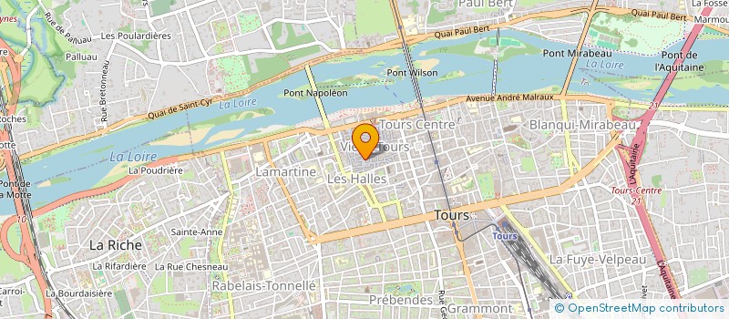 localisation de l'entreprise TOURANGELLE EXPLOIT PAPETERIE à TOURS