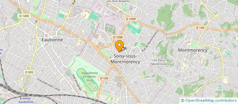 localisation de l'entreprise TOURAT EXPERTISE  SOISY-SOUS-MONTMORENCY