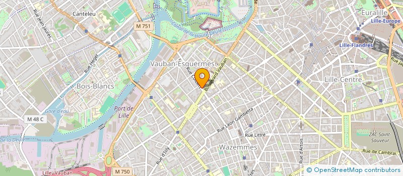 localisation de l'entreprise TOURAY NETTOYAGE à LILLE