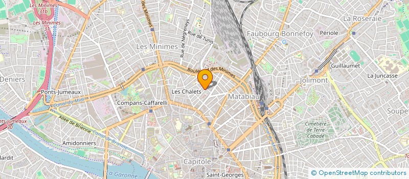localisation de l'entreprise TOURBILLON à TOULOUSE