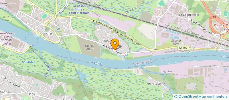 localisation de l'entreprise TOURBILLON  INDRE