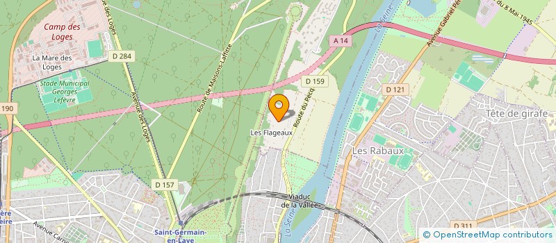 localisation de l'entreprise TOURBILLON  LE MESNIL-LE-ROI