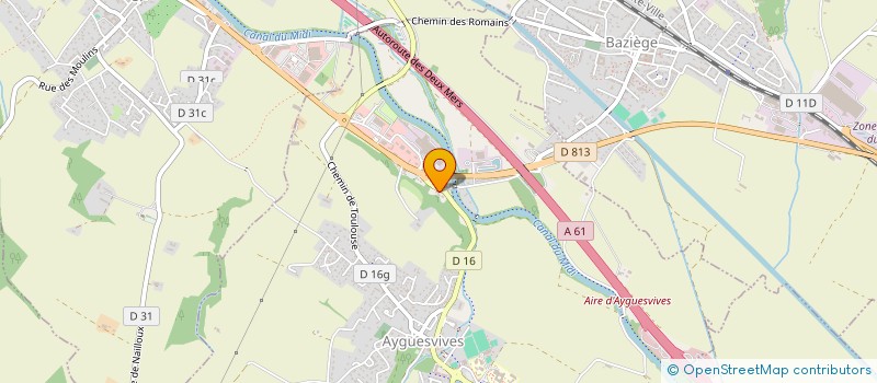 localisation de l'entreprise TOURBILLON ESCAPE  AYGUESVIVES