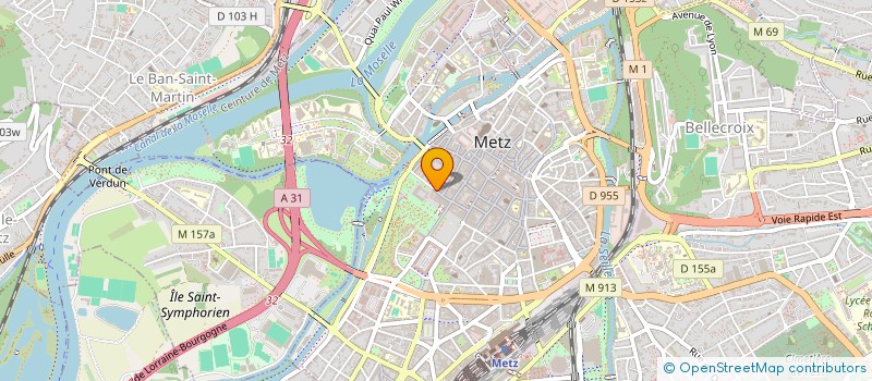 localisation de l'entreprise TOURCO EUROPE à METZ