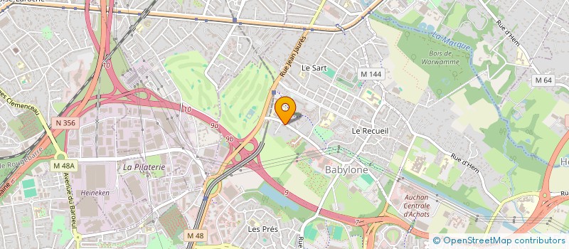 localisation de l'entreprise TOURCOING 18 à VILLENEUVE-D'ASCQ