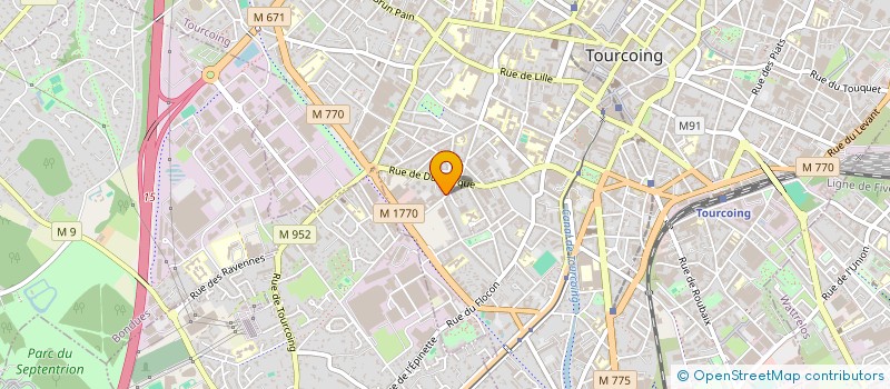 localisation de l'entreprise TOURCOING AUTOMOBILES à TOURCOING
