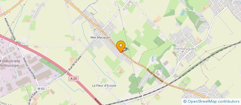 localisation de l'entreprise TOURCOING MOSCOU  ENNETIERES-EN-WEPPES