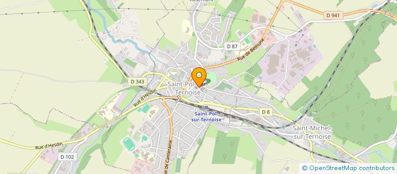 localisation de l'entreprise TOURCOING PARC  DIVION